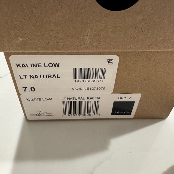 Dolce Vita Raffia Slip On Mules - Size 7 - Picture 3 of 4